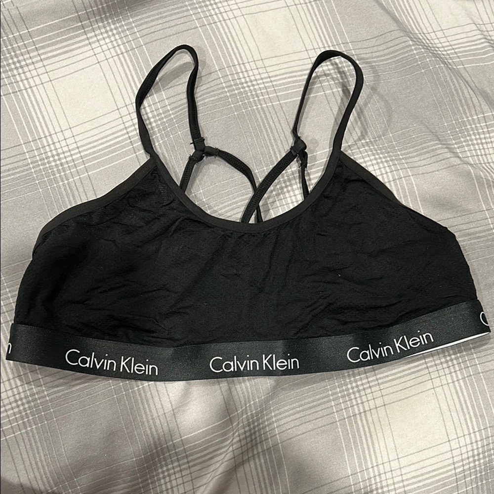 Calvin Klein Black Bralette